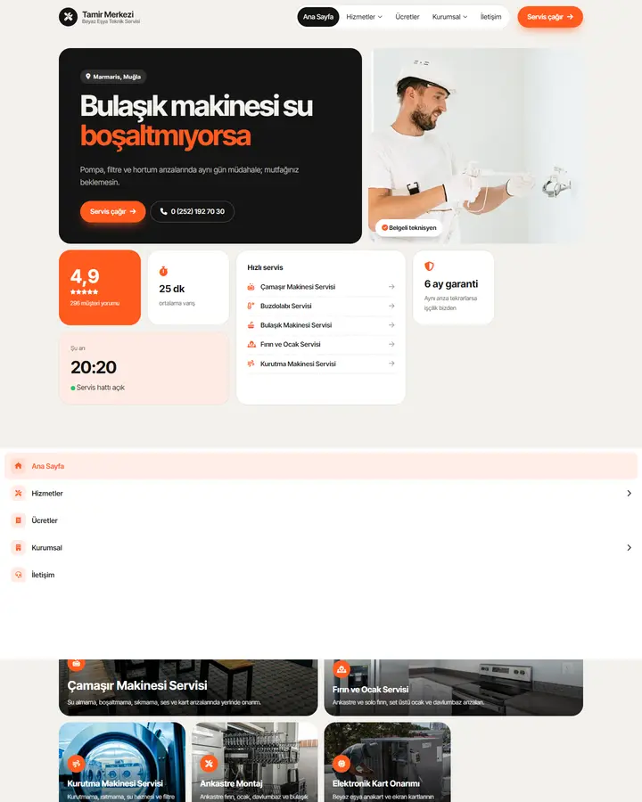 Tema 03 – Canlı Renk Blokları tasarım önizlemesi