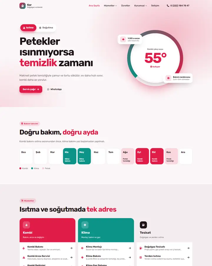 Tema 17 – Lüks & Zarif tasarım önizlemesi