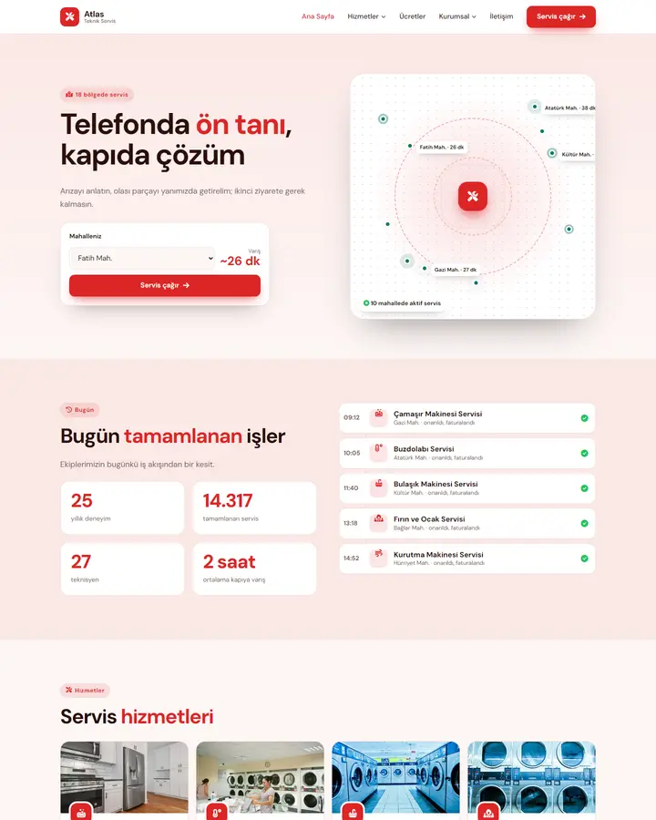 Tema 39 – Klasik Kurumsal tasarım önizlemesi