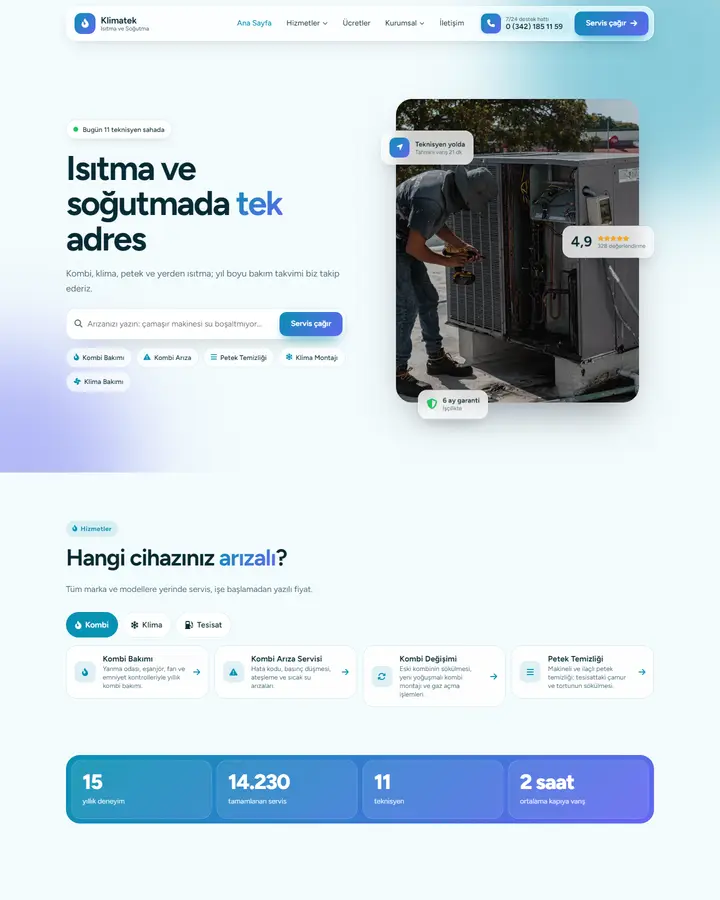 Tema 41 – Samimi & Yumuşak tasarım önizlemesi