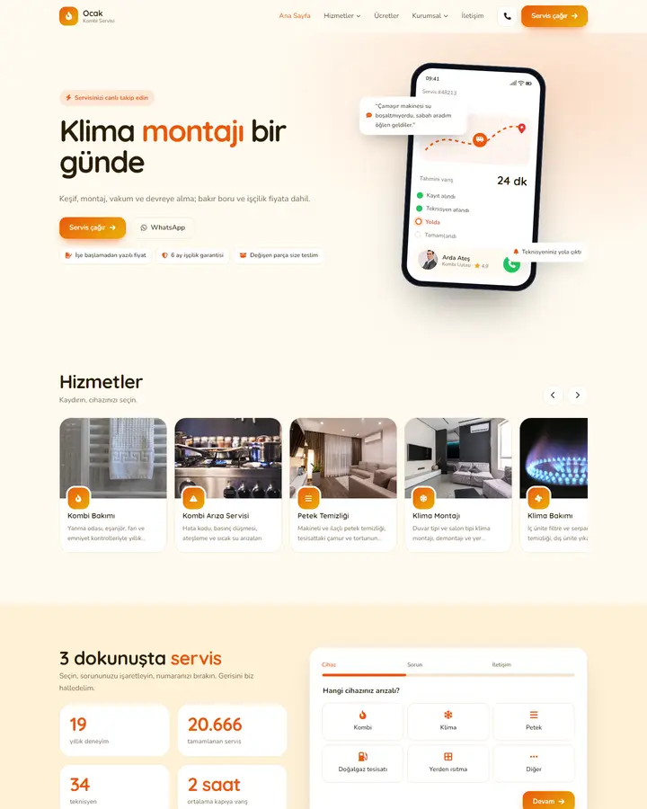 Tema 44 – Minimal tasarım önizlemesi